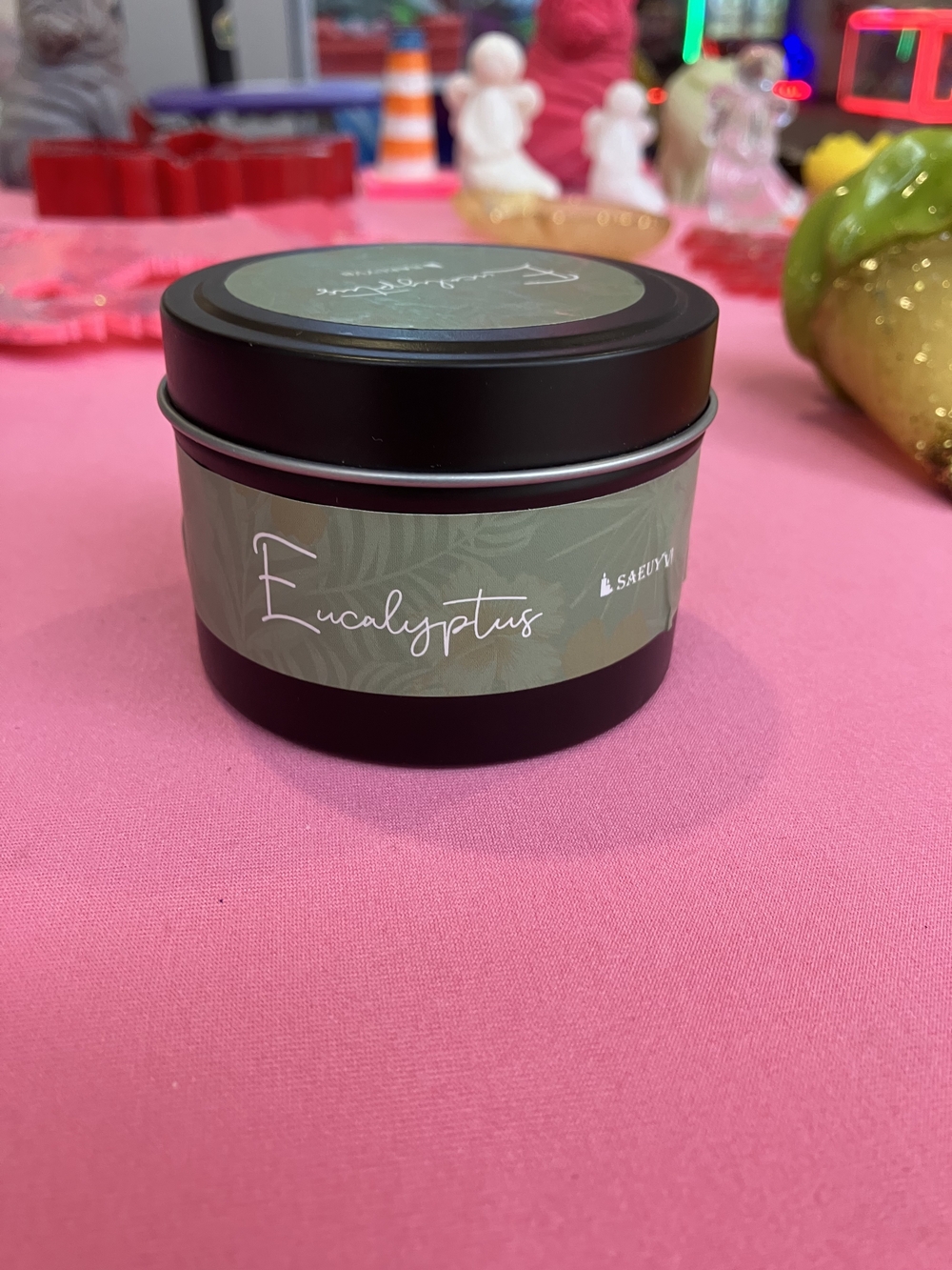 Eucalyptus Body Moisturizer & Oil - Black/Green